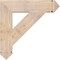 Ekena Millwork Traditional Arts & Crafts Smooth Bracket, Douglas Fir, 5 1/2"W x 28"D x 28"H BKT06X28X28TRA03SDF - alternate 4
